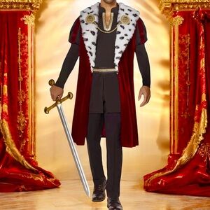 Royal King 5 Piece Costume Set